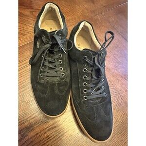 Piloti Men's Shift Driving Sneakers Asphalt Black Suede US 10.5  EU44.5